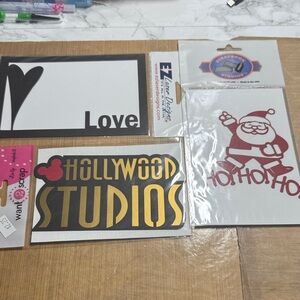 Gold and Black 'Hollywood Studios' Decorative Decal - Home Accents